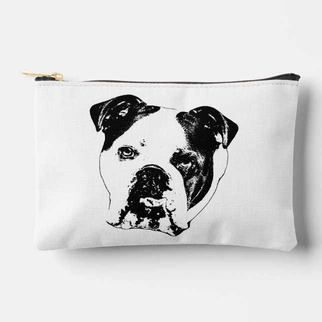 Winter Trip Bulldog Pouch (Front)