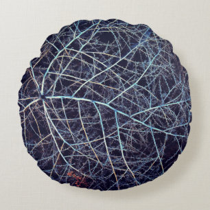 Winter Tumbleweed Round Cushion