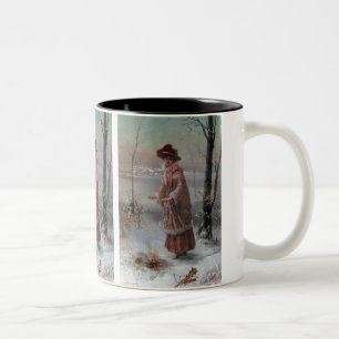 Winter Two-Tone Coffee Mug