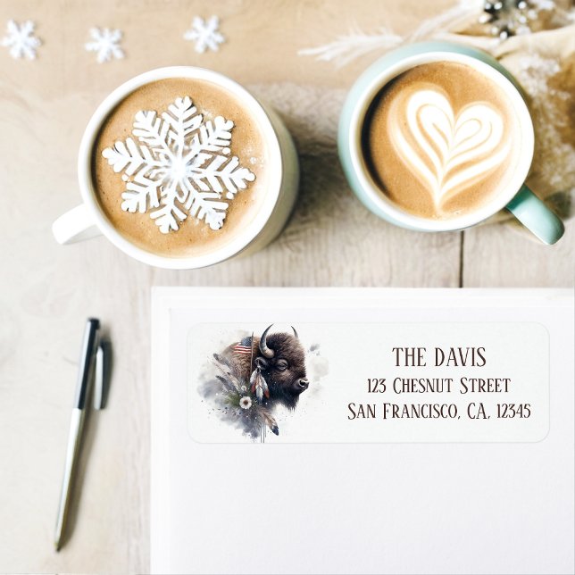 Winter Vibes American Buffalo - Return address  (Creator Uploaded)