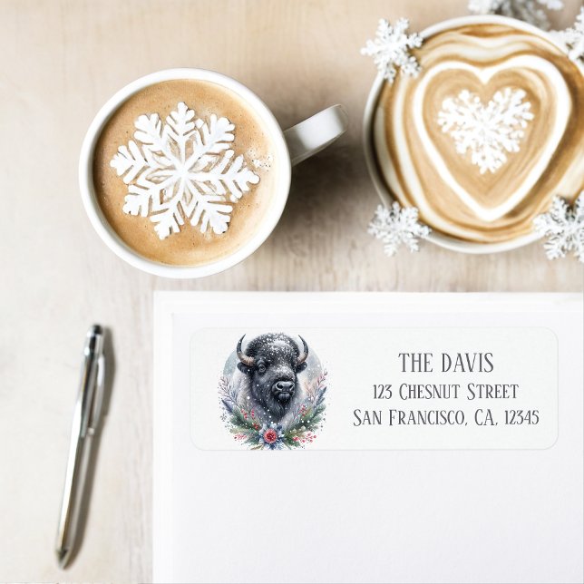 Winter Vibes American Buffalo - Return address  (Creator Uploaded)