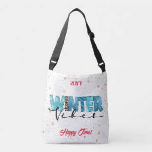 Winter Vibes Customise Crossbody Bag