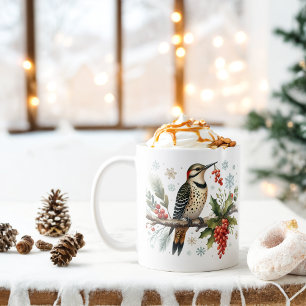 Winter Vibes Northern Flicker -  Coffee Mug
