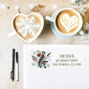 Winter Vibes Northern Flicker - Return address 