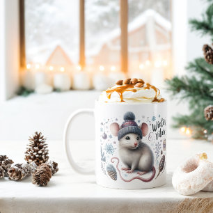 Winter Vibes Rat - Coffee Mug
