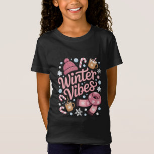 Winter Vibes Season Cold Weather Hello Winter T-Shirt