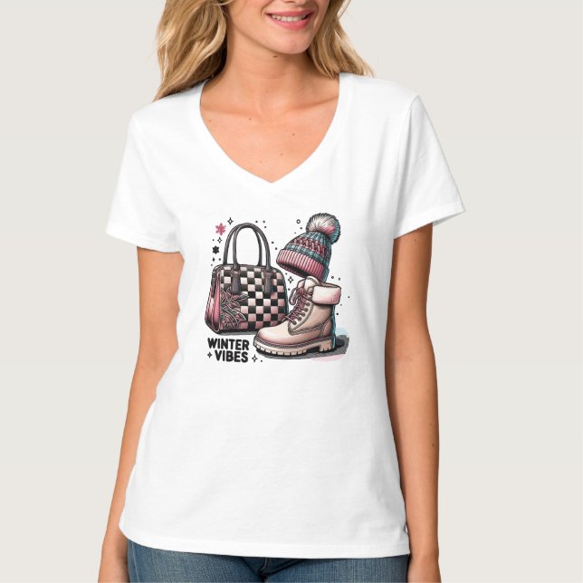 Winter Vibes T-Shirt (Front)