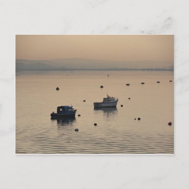 Winter View of Poole Harbour Postcard (Front)