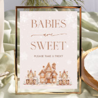 Winter Village Christmas Babies are Sweet