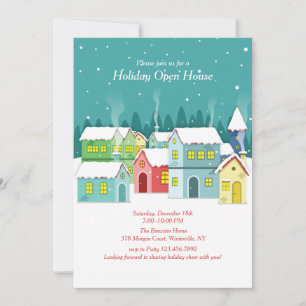 Winter Village Invitation