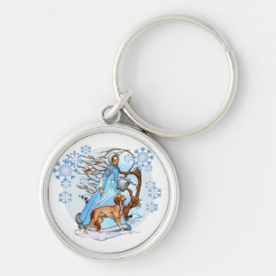 Winter Walk Keychain
