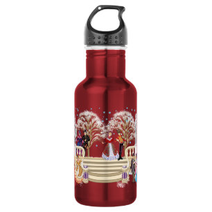 Winter walk   Ladies and gentlemen 532 Ml Water Bottle