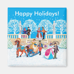 Winter walk magnet