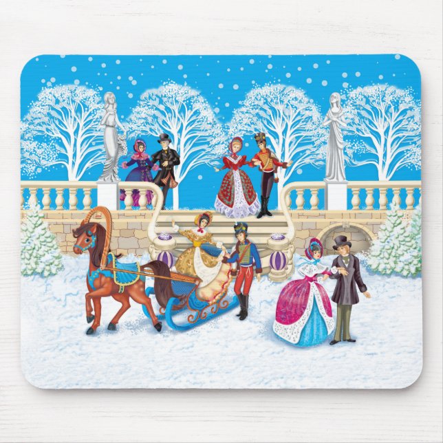 Winter walk mouse mat (Front)