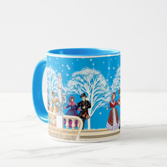 Winter walk  mug (Front Left)