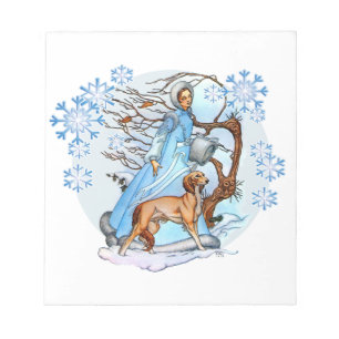 Winter Walk Notepad