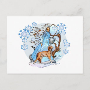 Winter Walk Post Card