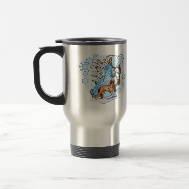 Winter Walk Travel Mug (Left)