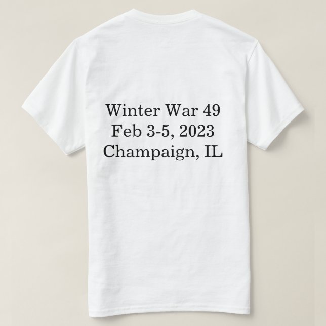 Winter War 49 Shirt (Design Back)