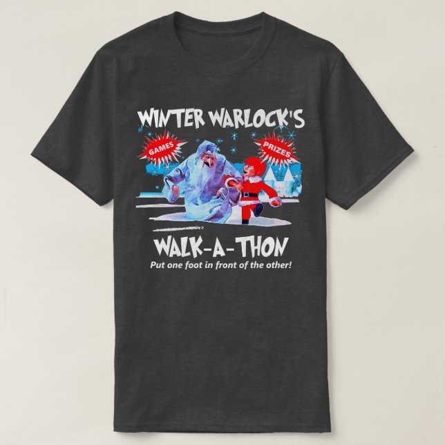 Winter Warlocks WalkAThon T-Shirt (Design Front)