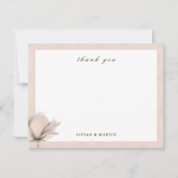 Winter warmth Floral Wedding Blank