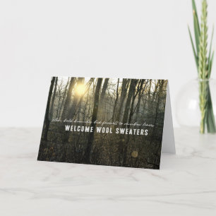 WINTER WARMTH Greeting Card