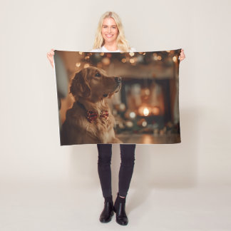 Winter Warmth with Labrador Comfort Fleece Blanket