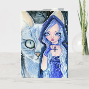 Winter Watcher - blank card