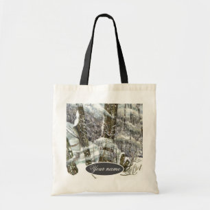 Winter Watercolor painting Tote Bag