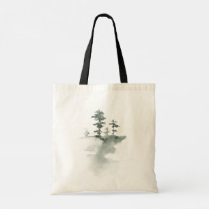 Winter Watercolor Tote Bag