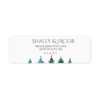 Winter Watercolor Wedding