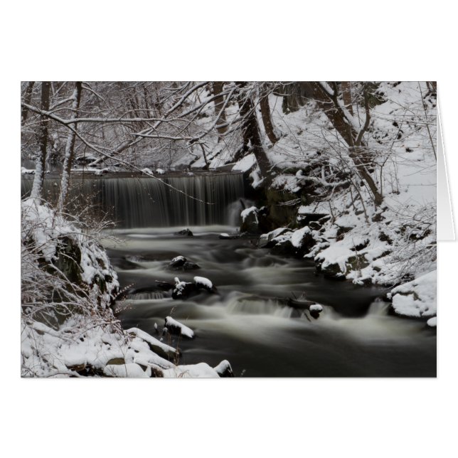 Winter Waterfall (Front Horizontal)