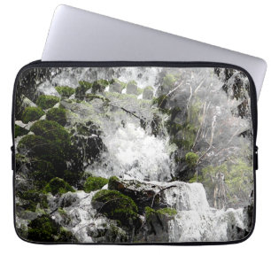 Winter waterfall...... laptop sleeve