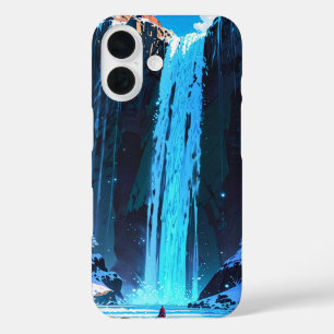 Winter Waterfall Tranquillity iPhone 16 Case