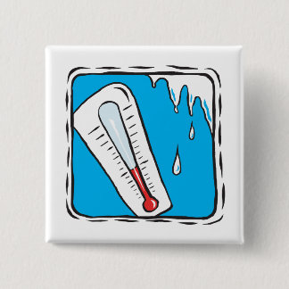 Winter Weather 15 Cm Square Badge