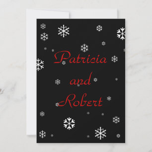 Winter Wedding Invitation