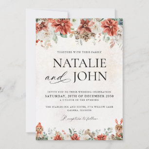 Winter Wedding Invitation