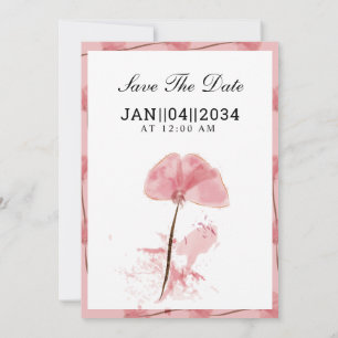 Winter Wedding Invitation Christmas Party Card