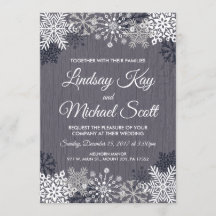 Winter Wedding Invitations