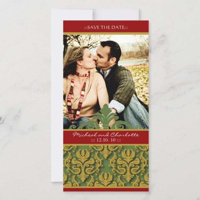 Winter Wedding Save the Date Wedding (Front)