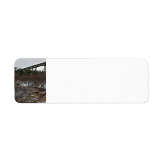 Winter Wentworth Train Trestle