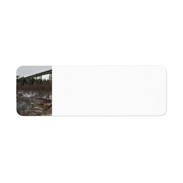Winter Wentworth Train Trestle (Front)