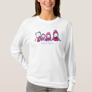 Winter Westie Mama T-Shirt