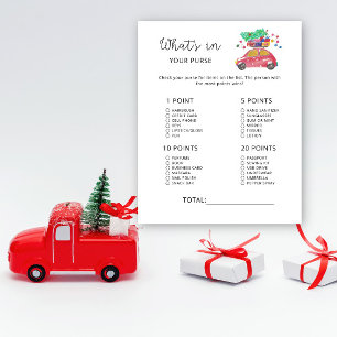 WINTER Whats in your purse baby shower