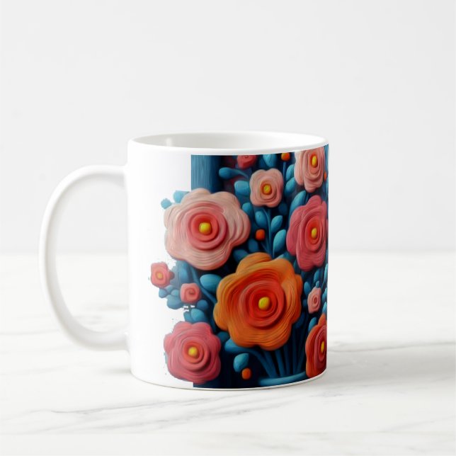 Winter Whimsy Coffee Mug (Left)