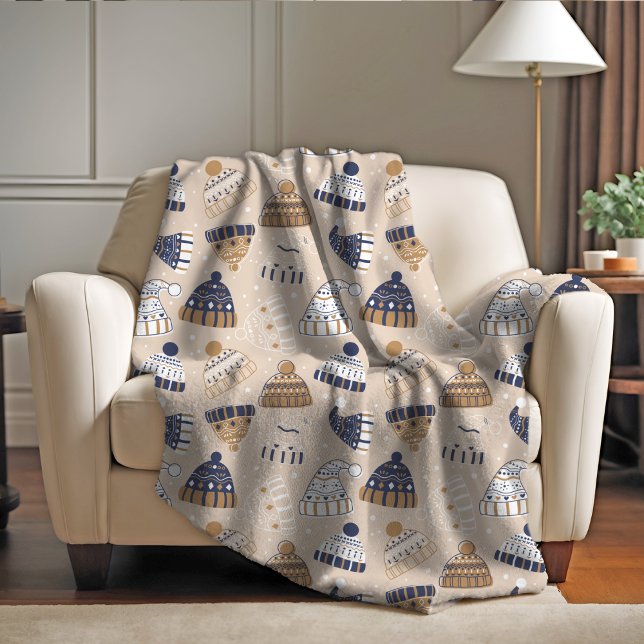 Winter Whimsy Fleece Blanket (Creator Uploaded)