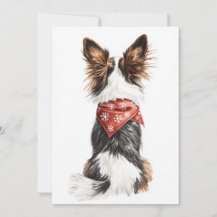 Winter Whiskers Invitation