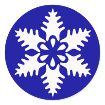 Winter White Christmas Snowflake