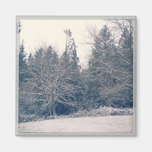 Winter White Magnet
