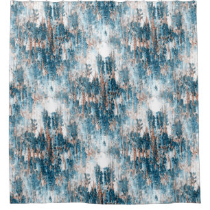 Winter wildflowers... shower curtain